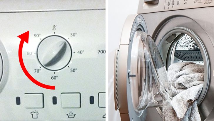 Punaises de lit : À quelle température faut-il laver pour tuer les punaises ? Illustration montrant machine à laver avec thermomètre indiquant 60°C et textiles traités.